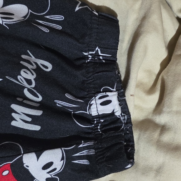 Disney Black and White Mickey Pajama Pants - Picture 7 of 7